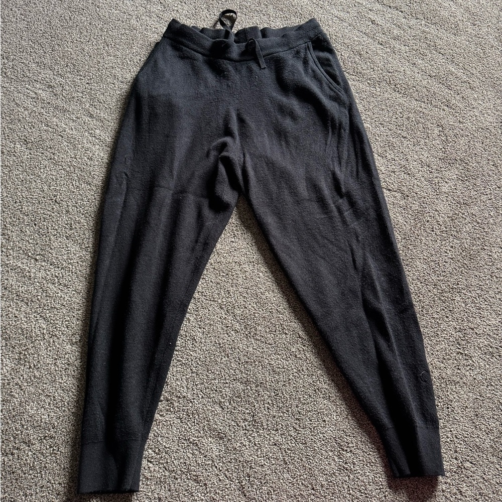ZYIA Black Jogger Track Pants Elastic Waistband